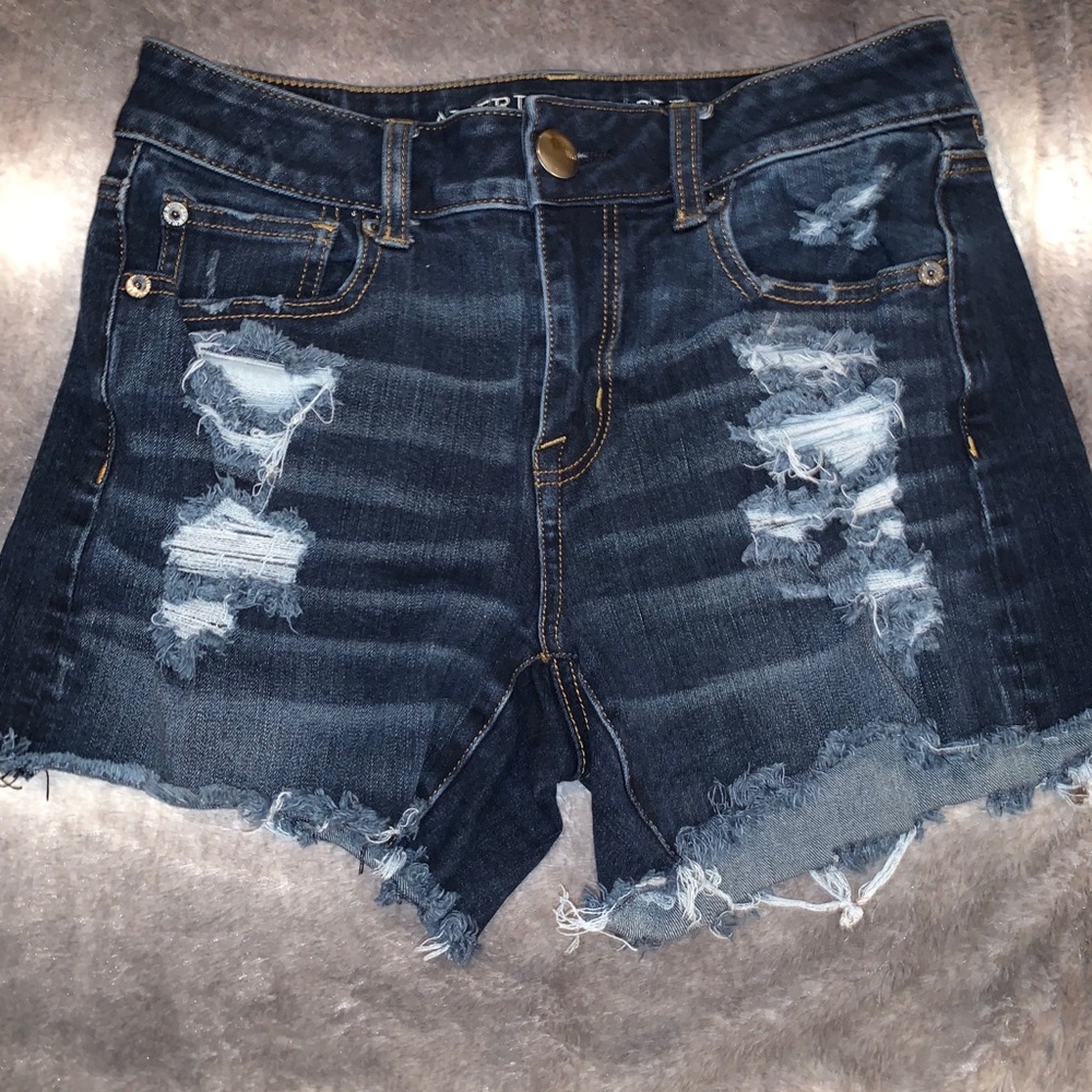 American eagle jean shorts